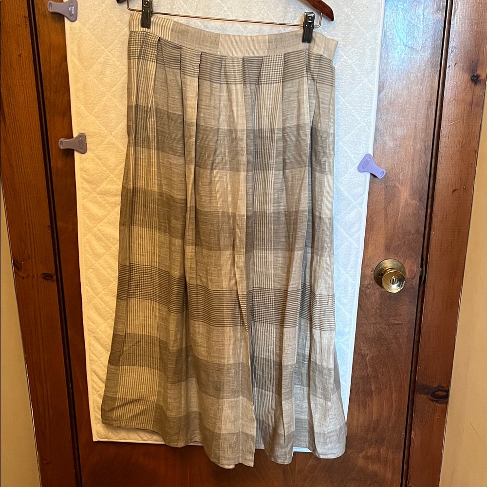 MaxMara Rare Vintage Italian Linen Skirt